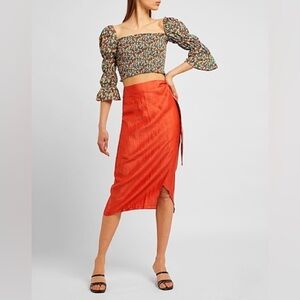 8 by Yoox | BNWT flax wrap skirt | size 44